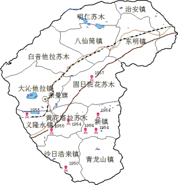 奈曼城区地图图片