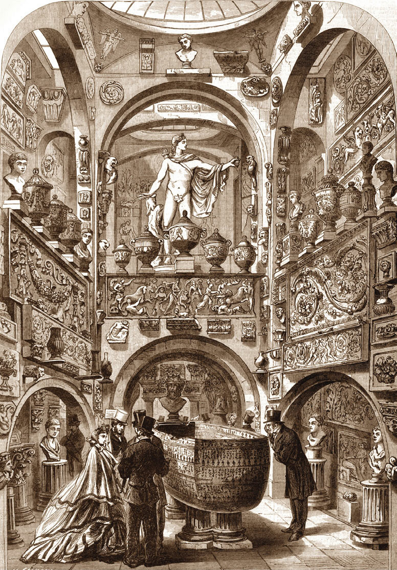 约翰·索恩爵士博物馆(绘于1864年)