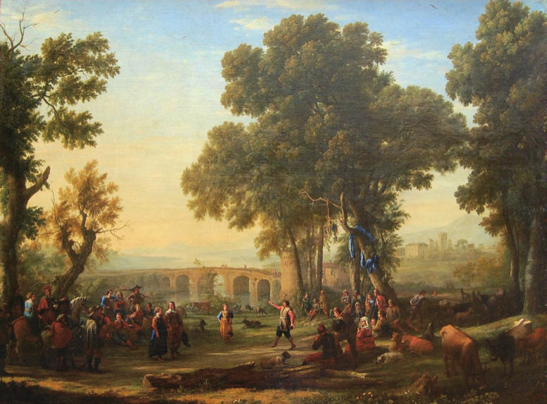 乡村节日(洛兰绘于1639年)