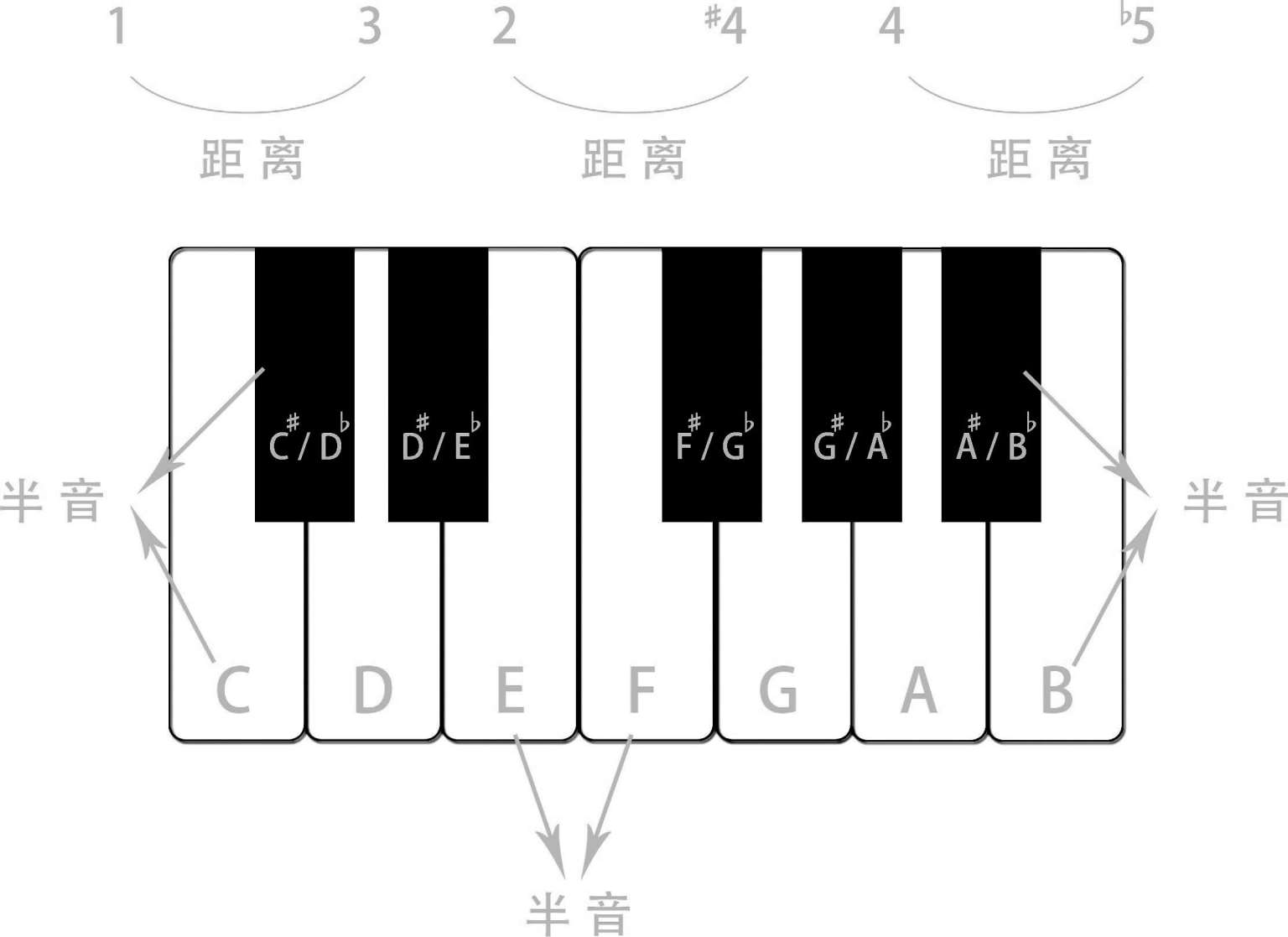 音程在音乐理论的学习中是非常重要的环节,和弦与音阶的学习都是