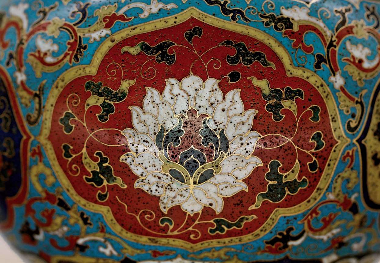 中国古美術・大明成化紋✦琺瑯彩✦掐金絲✦開窓✦仙鶴紋瓶セット・置物・文房具・陶芸 中国古美術・大明成化紋✦琺瑯彩✦掐金絲✦開
