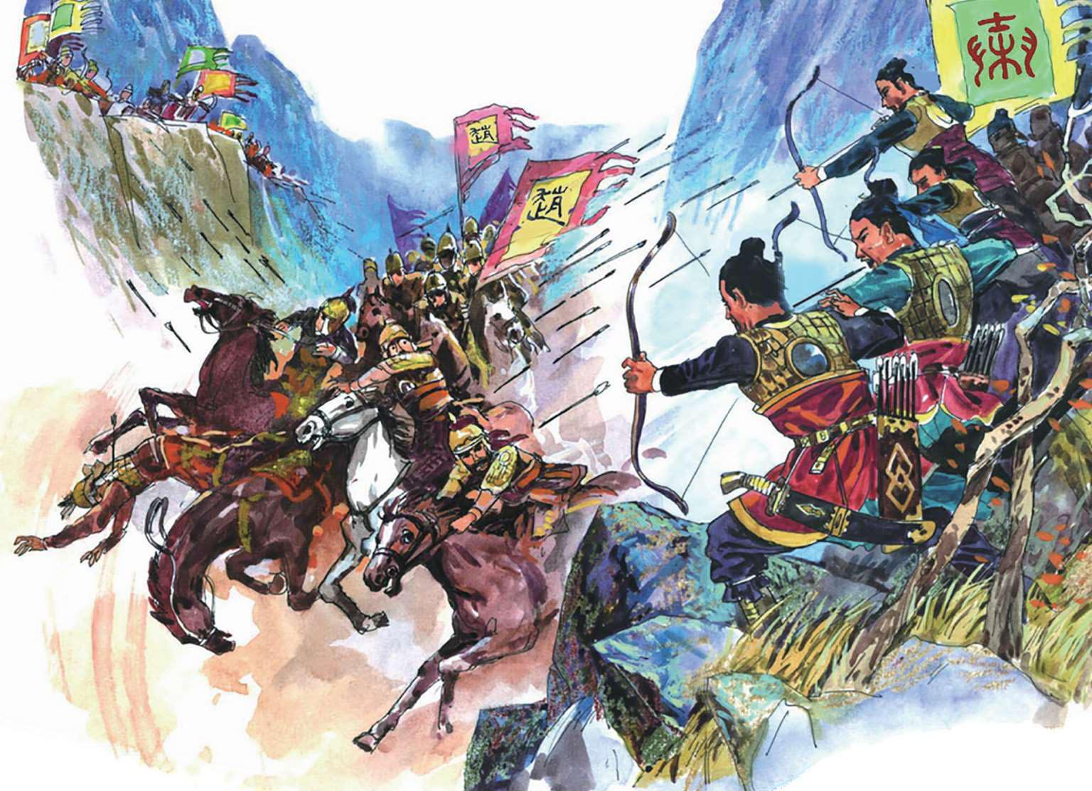 趣味手绘儿童百科全书:人仰马翻的古代战场最新章节_纸上魔方著_掌阅