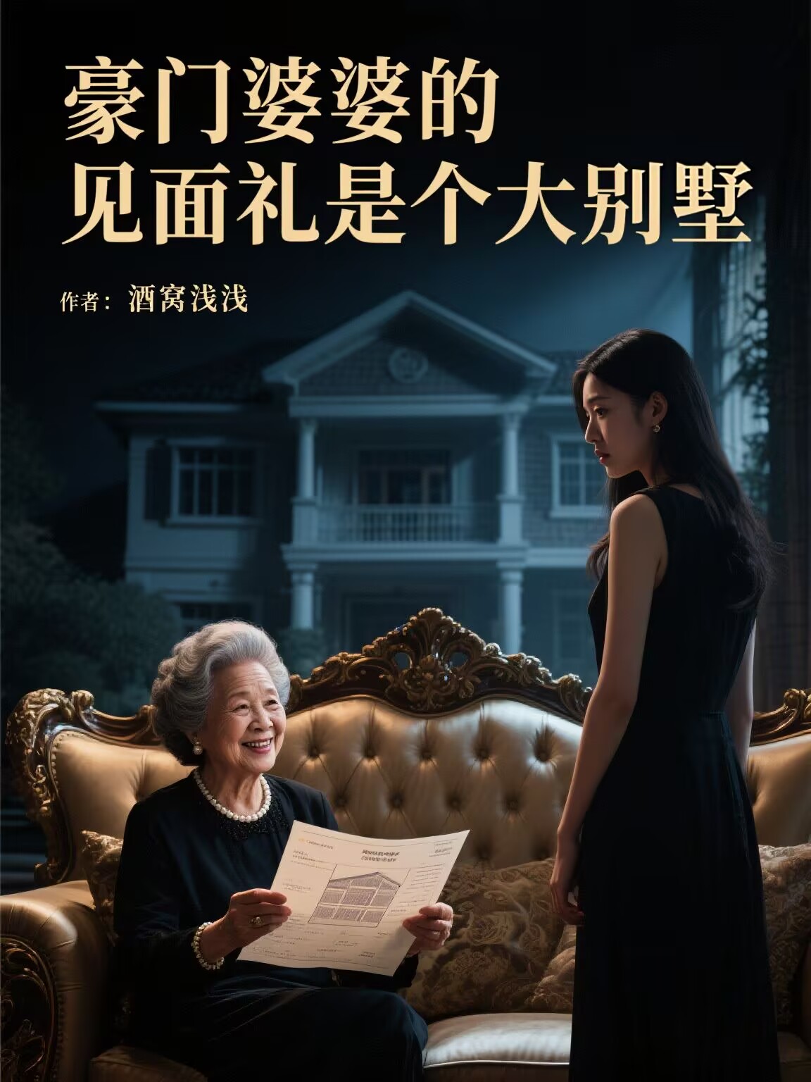 豪门婆婆的见面礼是个大别墅火爆小说