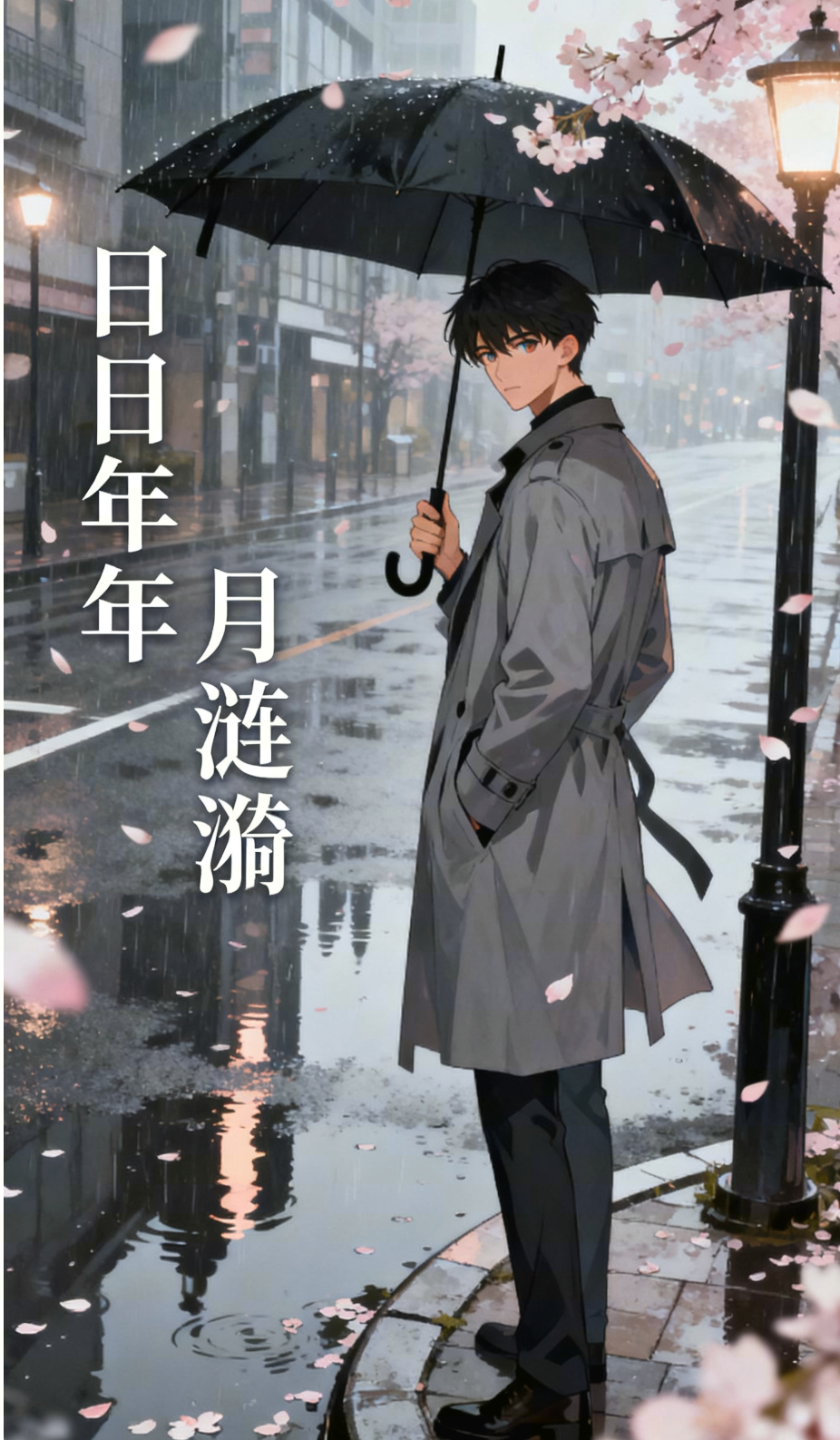 日日年年月涟漪