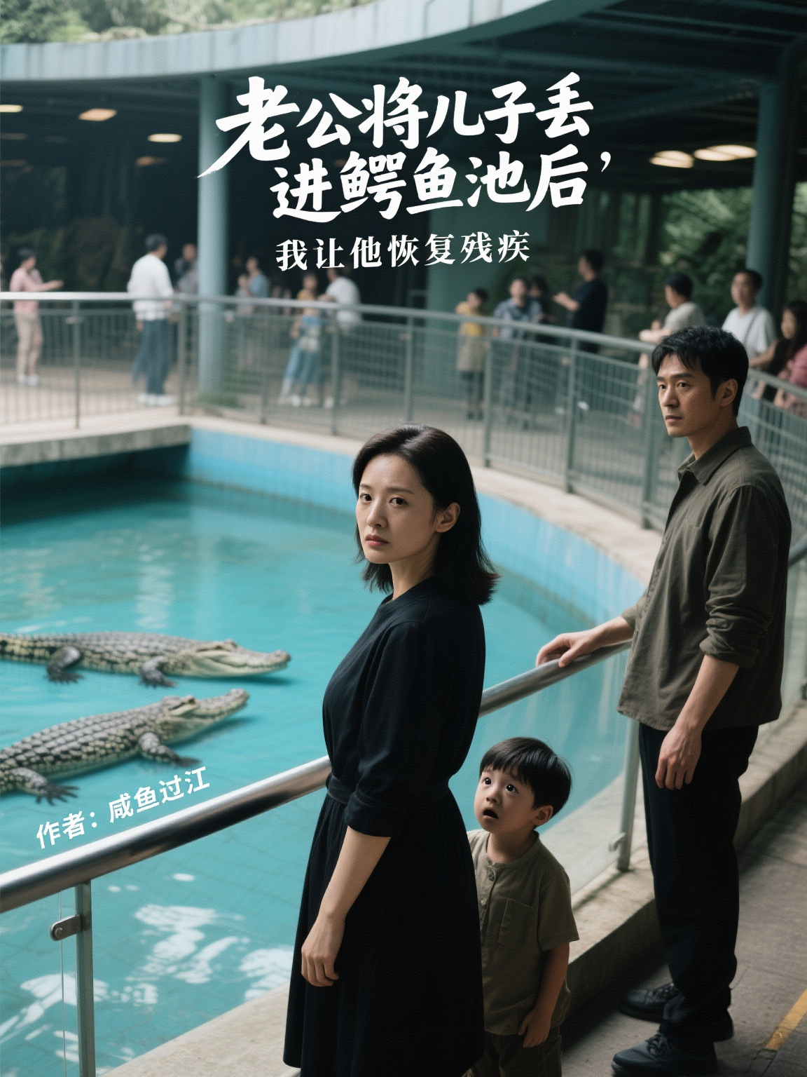 老公将儿子丢进鳄鱼池后，我让他恢复残疾